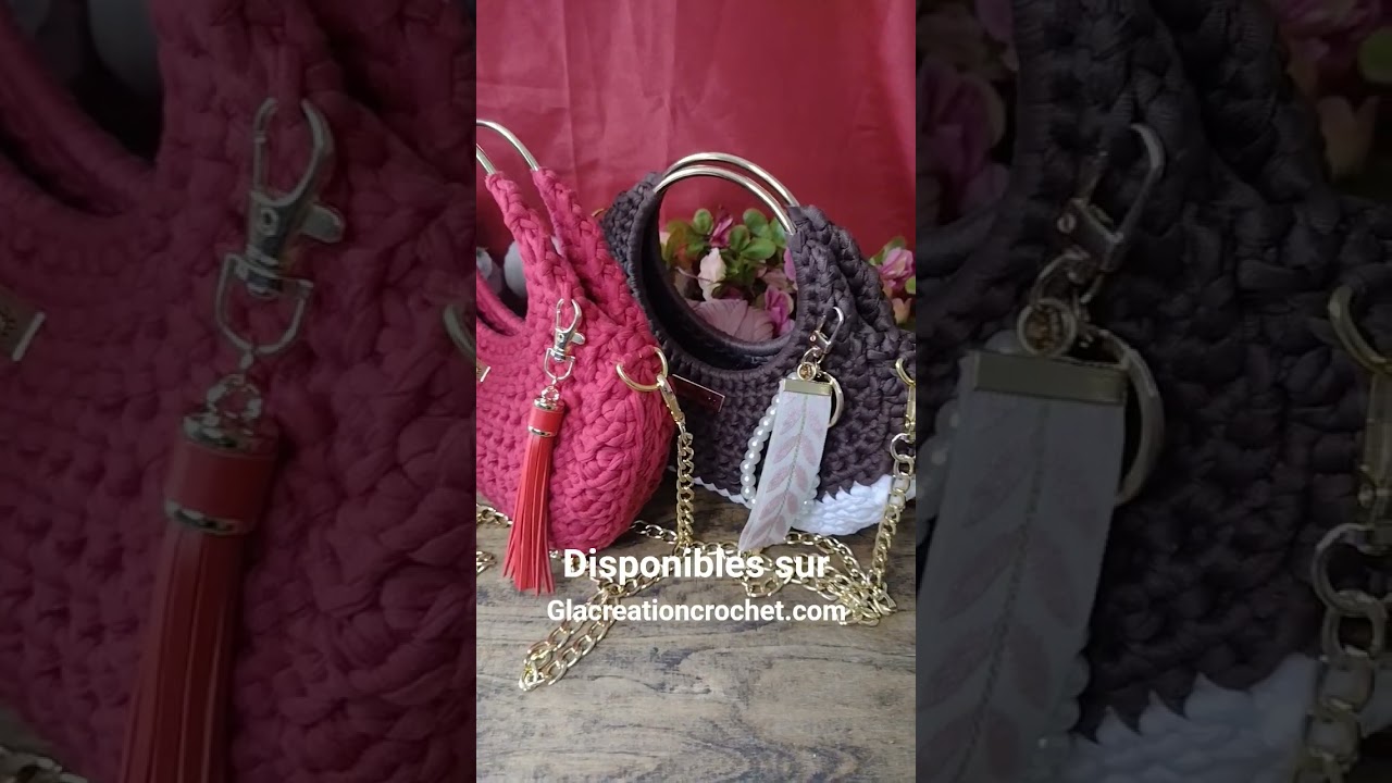 Joli sac pour vos sorties#newcreation#crocheting