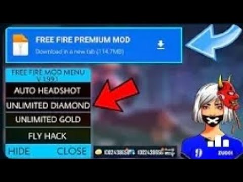 MOD MENU Free FIRE 1.59.7 VIP MOD PRO ANTI BAN 99% POR RezaCR Mods