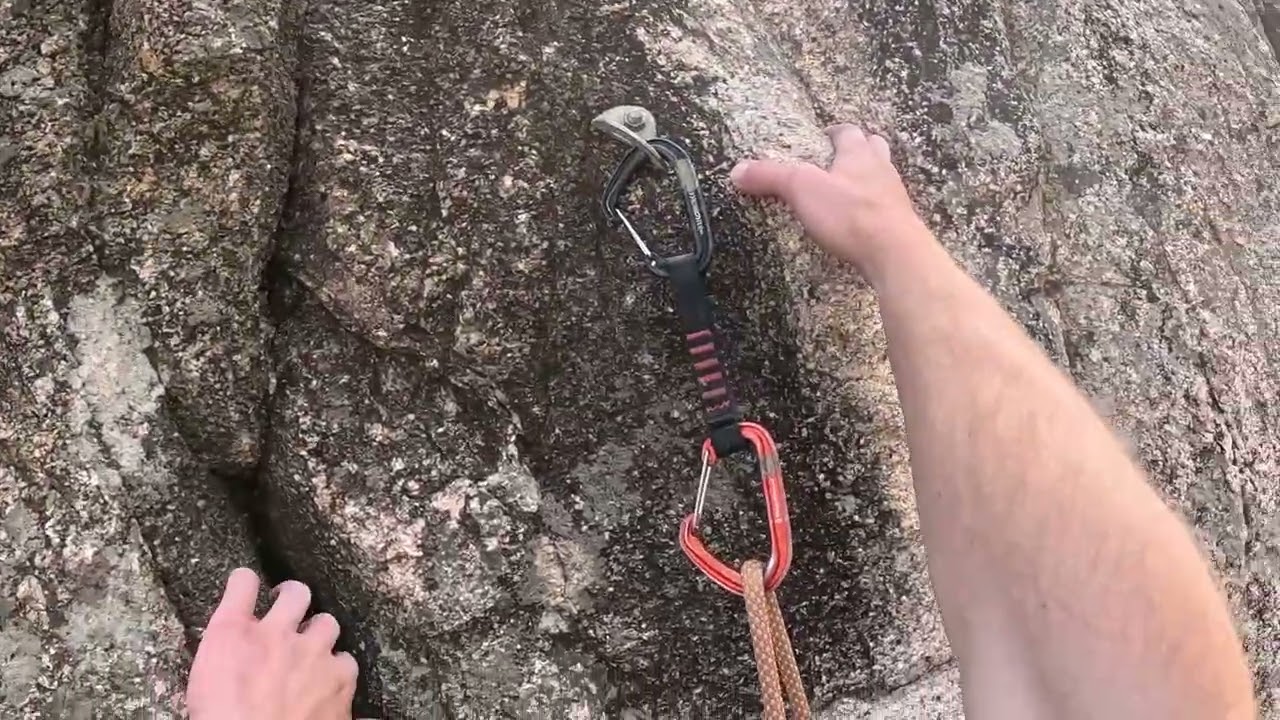 Climbing If I Only Had a Brain (5.10) at Munchkinland Area Mount Lemmon