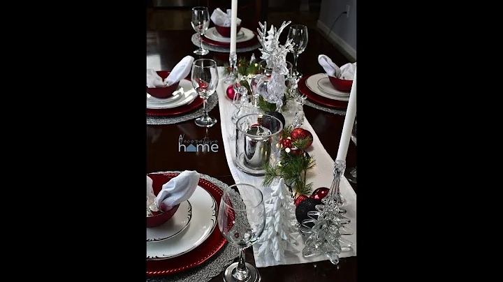 2020 Christmas Tablescape/ Decorate With Me