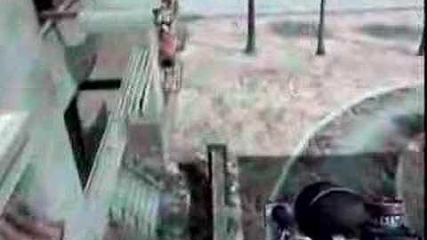 CoD4 - Crossfire - Roof Glitch