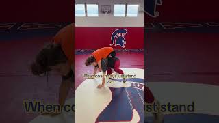 Oh yeah forgot to do that… 😭 #highschoolwrestling #wrestler