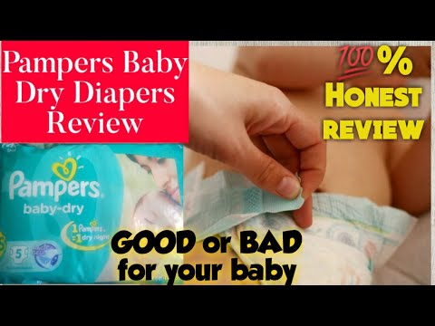 Video: Pampers Baby suché plenky recenze