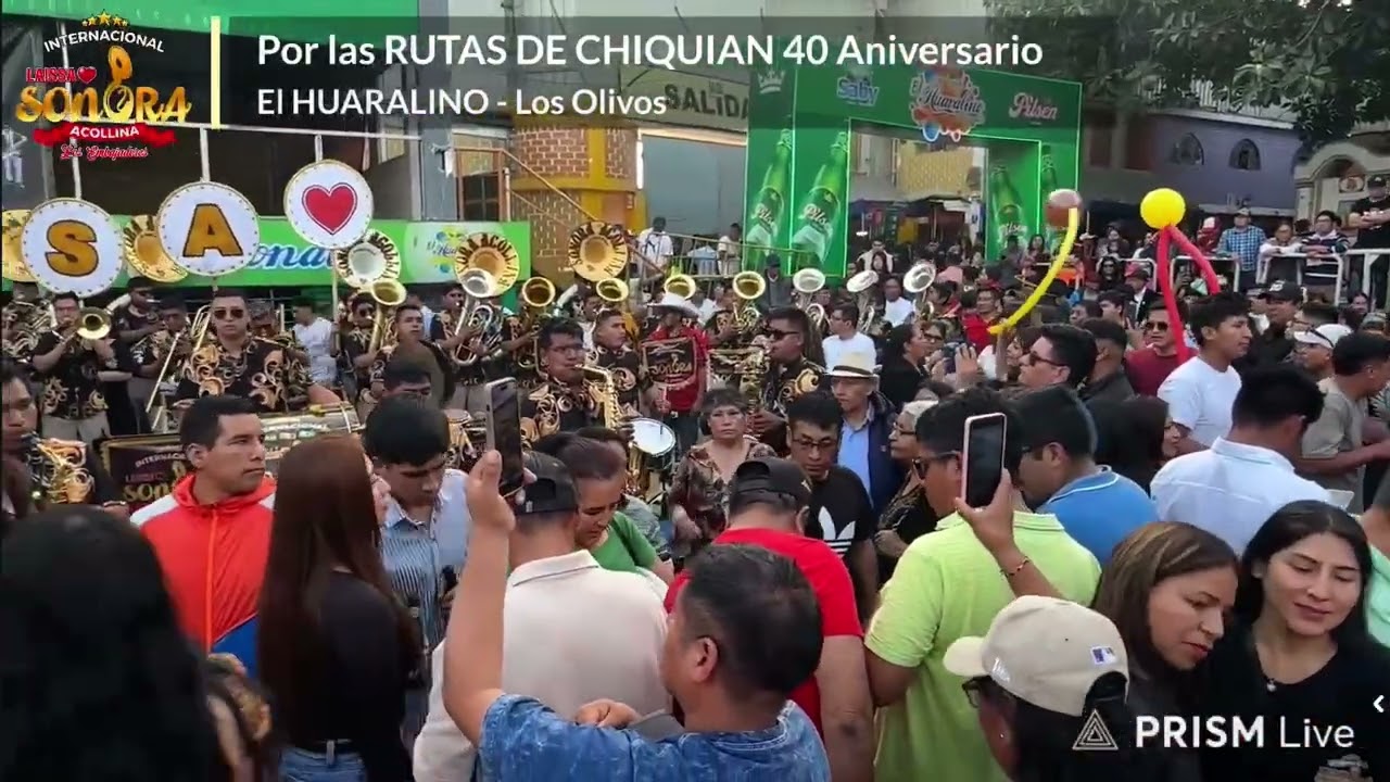 La ISSA en el Huaralino 2025 Lima Perú “Súper Sonora Acollina” 