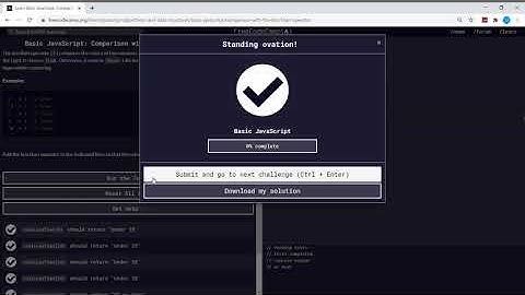 Basic Javascript (65/111) | Comparison with the Less Than Operator | freeCodeCamp
