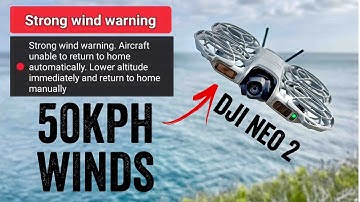 DJI NEO 2 High Wind Test! (+Bonus ActiveTrack Test!)