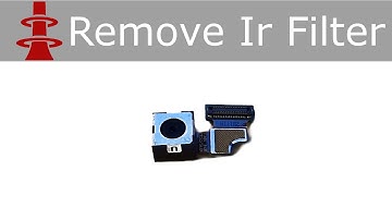 Remove Smartphone Ir Filter In 1 Min