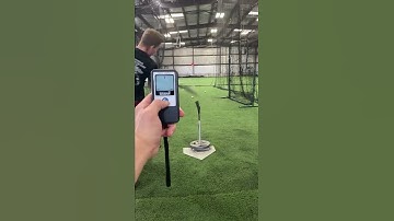Hunter harrow 15 years old 84 MPH exit velocity off Tee