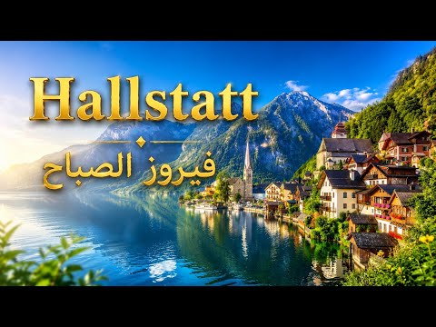 فيروز وبحيرة Hallstatt الساحره من قلب طبيعة #النمسا هالشتات 🇦🇹🥰