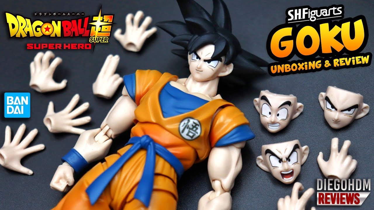 S.H. Figuarts Son Goku Super Hero Figure (Dragon Ball Super: Super Hero)