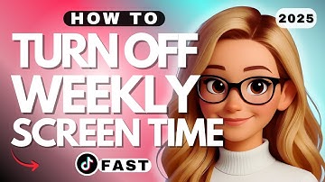 How to Turn Off Weekly Screen Time Updates on TikTok