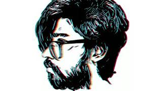 Face Logo Vector Glitch Animation