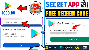 BEST APP FREE REDEEM CODE | FREE REDEEM CODES | FREE REDEEM CODE APP | GOOGLE PLAY REDEEM CODE 2026