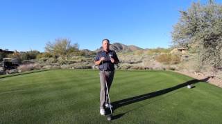 Tee off strategy for playing a golf scramble.