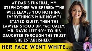 At Dad's Funeral, My Stepmother Said The Will Leaves You Nothing - Then The Lawyer Spoke Up