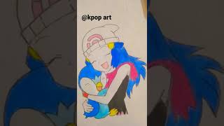 drawing--dawn💕(@kpop art💜)(subscribe for more) Resimi