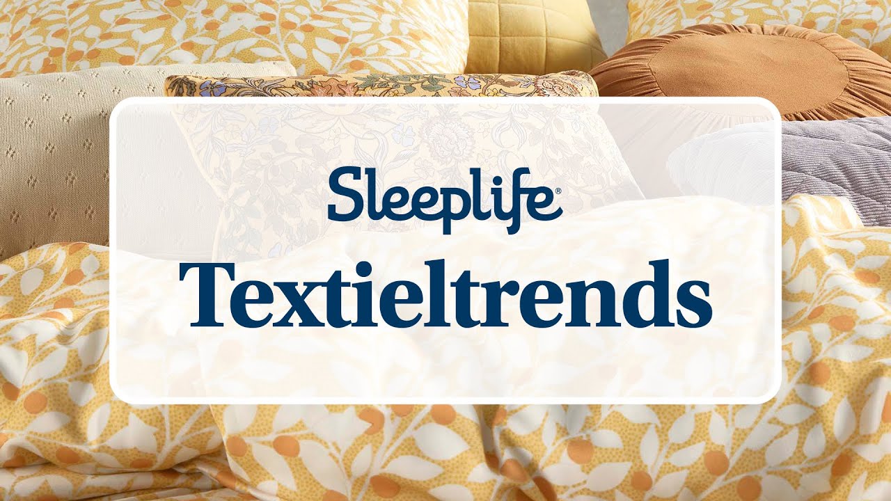 Sleeplife® textieltrends lente/zomer 2023: beddengoed om van te dromen!