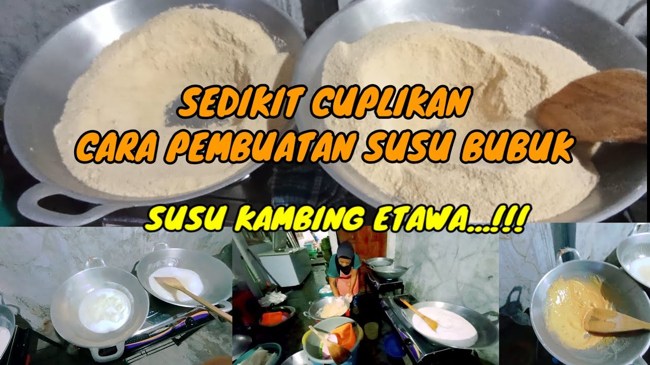 CUPLIKAN PENGOLAHAN SUSU KAMBING ETAWA//IRT JUGA BISA SAMBIL KERJA ‼️