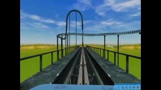 Rocket Launch RCT3 coaster