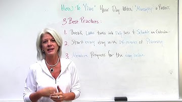 Project Task Management: 3 Daily Planning Tips For Project Managers