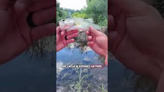 Fishing urban creeks a long trails fun, but they can definitely be sketchy. Be careful out there!