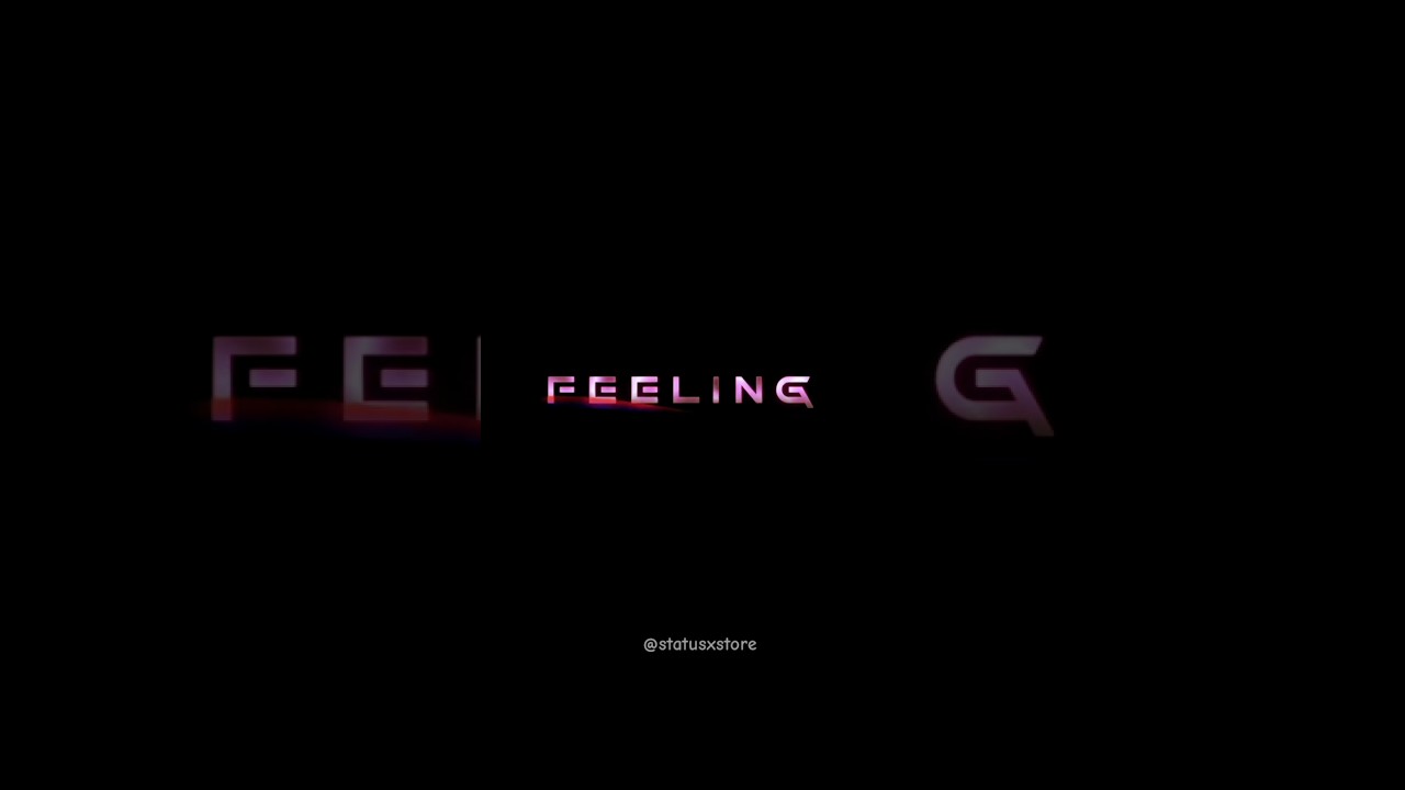 it's a crazy crazy feeling status blackscreen lyrics