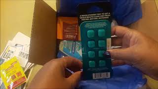 Unboxing Free New Years Stuff from Kroger!
