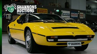 1974 Maserati Bora 4.9 Coupe (LHD) - 2021 Shannons Summer Timed Online Auction Maserati Bora Engine Number