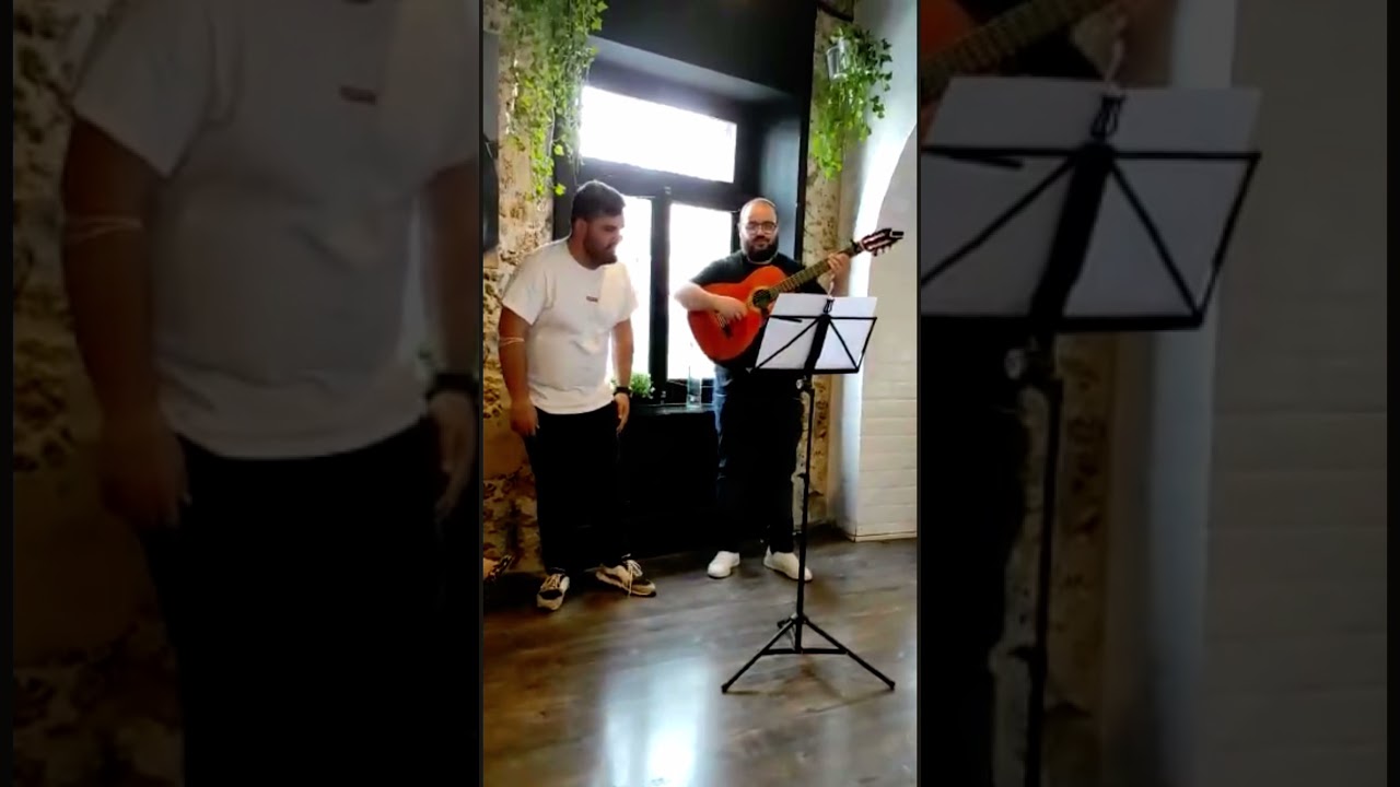 Pasodoble Los Encaidenados Por manolin santander y Manuel cornejo