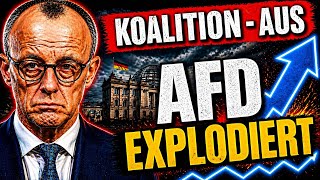 MERZ STÜRZT AB: AfD überholt Union (28%)