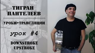 #4 - DOWNSTROKE, UPSTROKE - Уроки-трансляции, Тигран Пантелеев