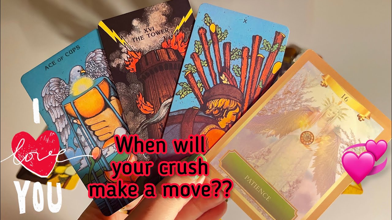 Crush current energy | When Will your crush make a move?💘Hindi tarot ...