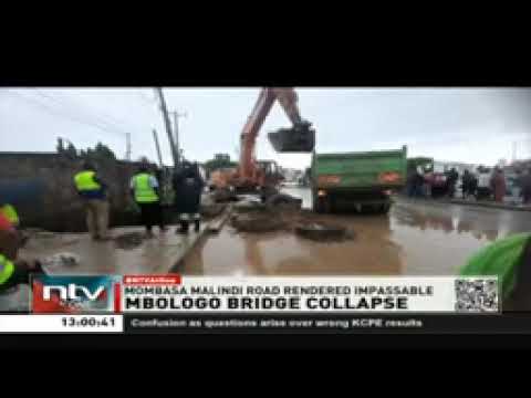 Mbologo Bridge Collapse