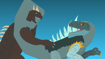 Zilla VS. Varan - Godzilla: God of Earth (DELETED SCENE) | Stick Nodes