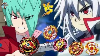 Beyblade BATTLE  Venom Diabolos VS Spriggans! Who is stronger? Anime Beyblade Burst