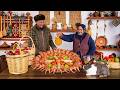 Easy and Delicious Recipe for Fried Quails | Azerbaijani Village Life