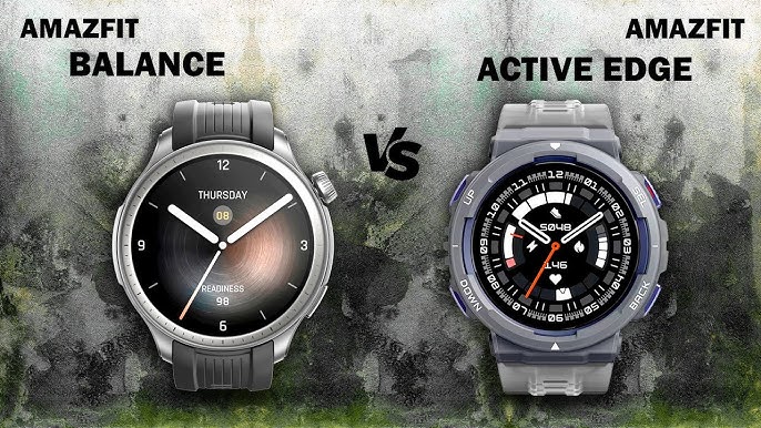 Amazfit Active VS Amazfit Active Edge Comparison 