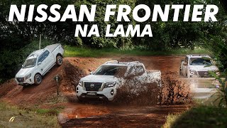 NISSAN FRONTIER AGUENTA O TRANCO NA LAMA? Colocamos a picape no Desafio Off-Road e no atoleiro!