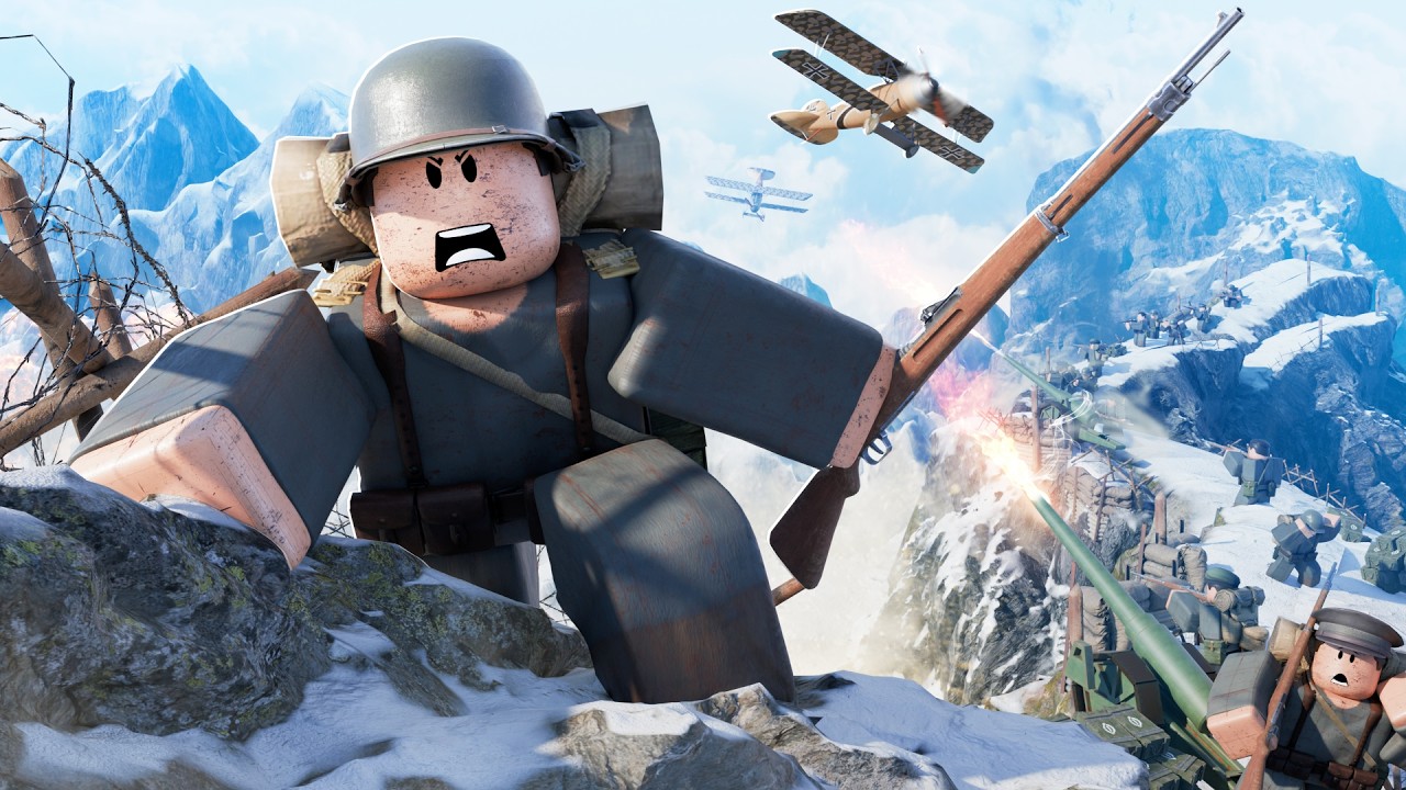 100 Players Simulate MOUNTAIN WARFARE in BRUTAL Roblox War!