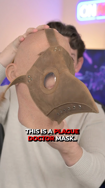 I Bought a “Plague Doctor Mask” 😳 #shorts