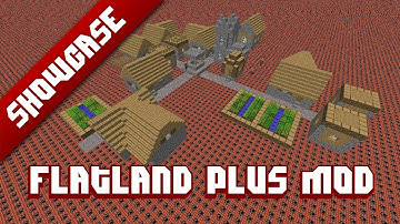 Minecraft Showcase - Flatland Plus Mod (Made by CodeCrafted)