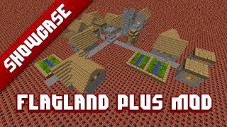 Minecraft Showcase - Flatland Plus Mod (Made by CodeCrafted)