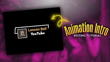 Animation LOGO intro Editing tutorial 🔥 Alight motion