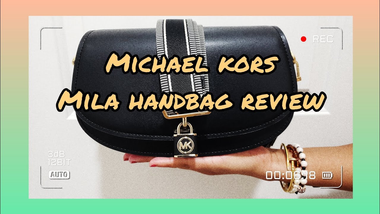 👛 Mila Handbag Review|Michael Kors 👛 trending 