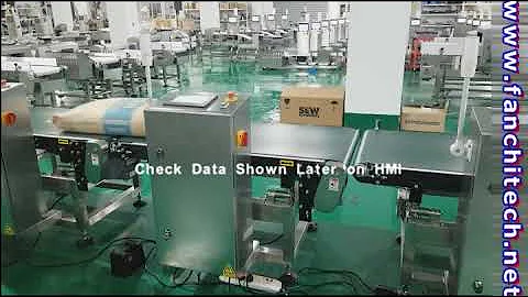 Heavy Duty In Motion Checkweigher FA-CW600