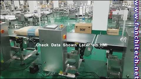 Heavy Duty In Motion Checkweigher FA-CW600