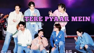 Tere Pyaar Mein ~ BTS [FMV] ¶¶ edit On Hindi song ¶¶❤️ #bts #btsfmv #terepyarmein #arjitsingh