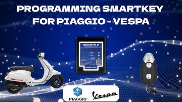 HOW TO DO WHEN  PIAGGIO/VESPA SMARTKEY ALL KEYS LOST ? BY SMARTFi 2