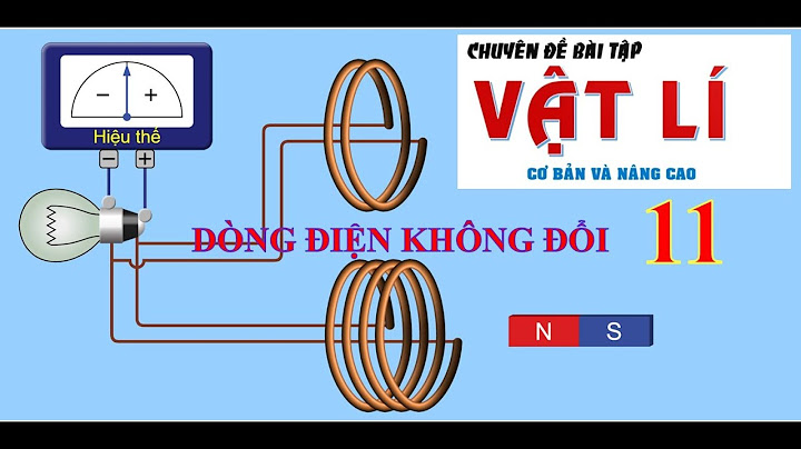 Bài toán về dòng điện không đổi của bóng đèn