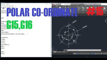 G15||G16 POLAR CO-ORDINATE